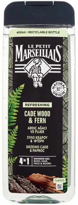Le Petit Marseillais Cade Wood & Fern Dušo želė
