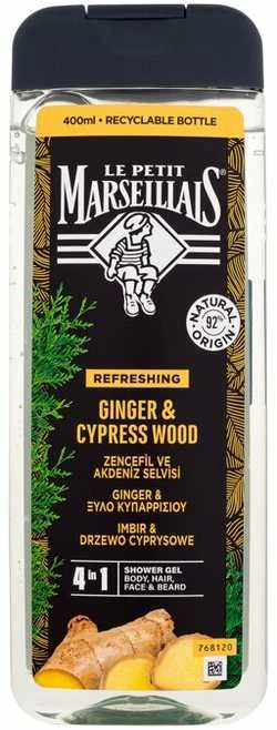 Le Petit Marseillais Ginger & Cypress Wood Dušo želė