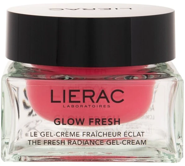 Lierac Glow Fresh The Fresh Radiance Gel-Kreminis spindesio suteikiantis veido kremas, 50 ml