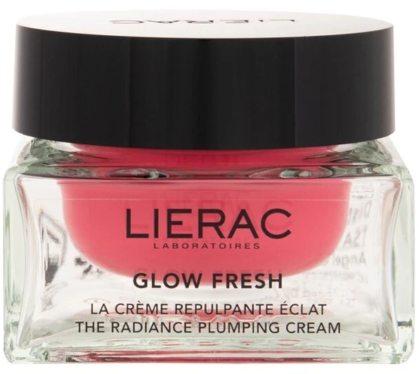 Lierac Glow Fresh The Radiance Plumping Kreminis spindesio suteikiantis veido kremas, 50 ml