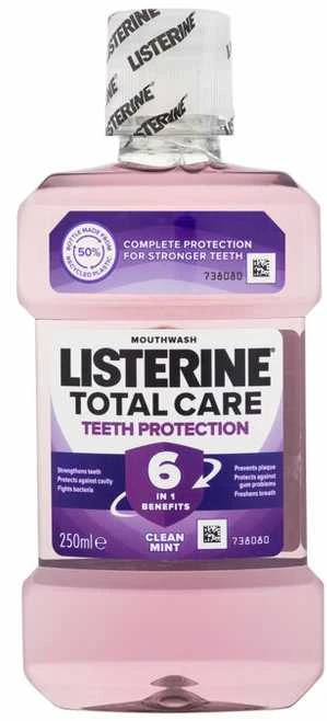 Listerine Total Care Mouthwash 6in1 - Clean Mint 250ml