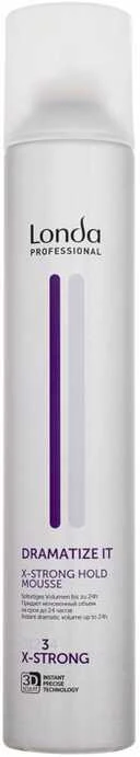 Londa Professional Dramatize It X-Strong Hold Mousse Plaukų putos moterims, 500 ml