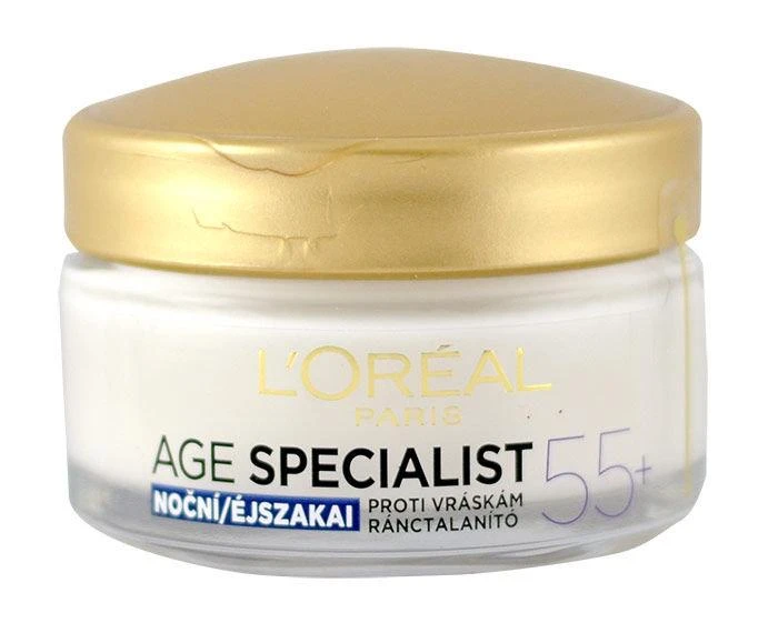 L'Oreal D/E AGE SPECIALIST 55+ naktinis veido kremas 50ml 