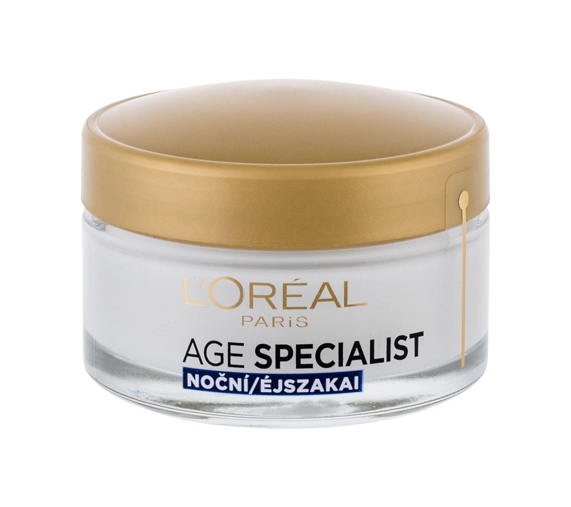 L'Oréal Paris Age Specialist 65+ Night Skin Kreminis moterims, 50 ml