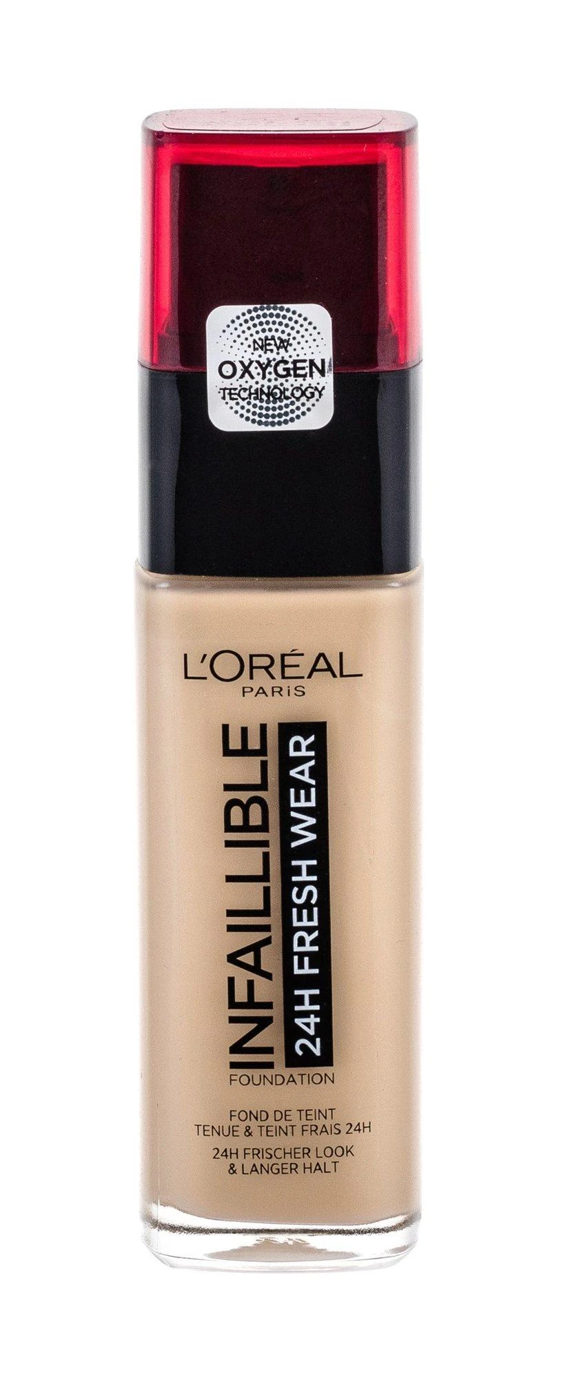 L´Oréal Paris Infaillible 24H Fresh Wear makiažo pagrindas 30 ml (125 Natural Rose)