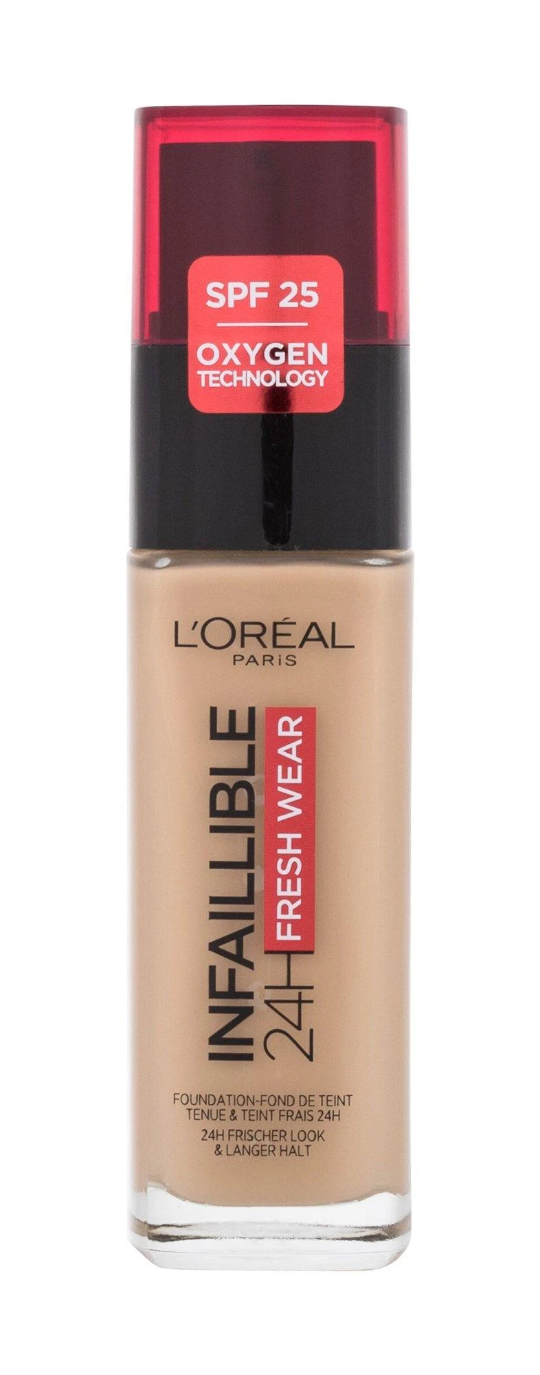 L’Oréal Paris Make-Up Designer Ineutralfaillible Founeutraldationeutral 140 Goldeneutral rusvai gelsvas Buteliams Skystis