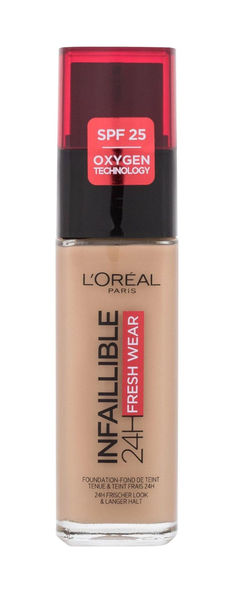 L´Oréal Paris Infaillible 24H Fresh Wear makiažo pagrindas 30 ml (220 Sand)