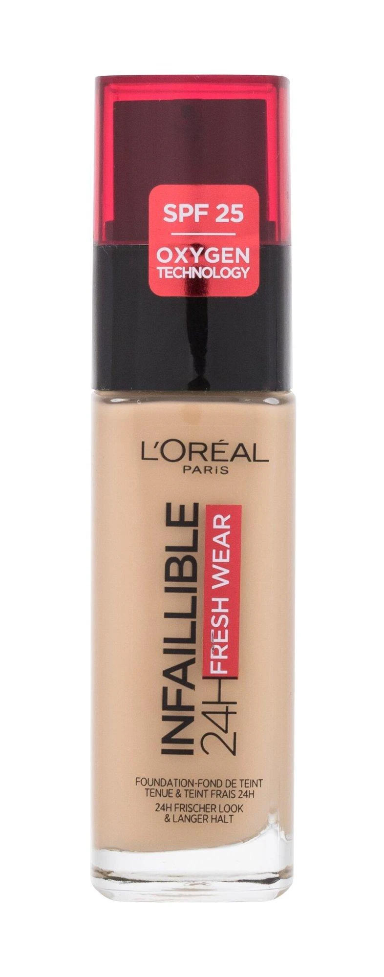 L´Oréal Paris Infaillible 24H Fresh Wear makiažo pagrindas 30 ml  (120 Vanilla)