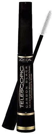 Blakstienų tušas L'Oreal Telescopic Carbon Juodas 8ml