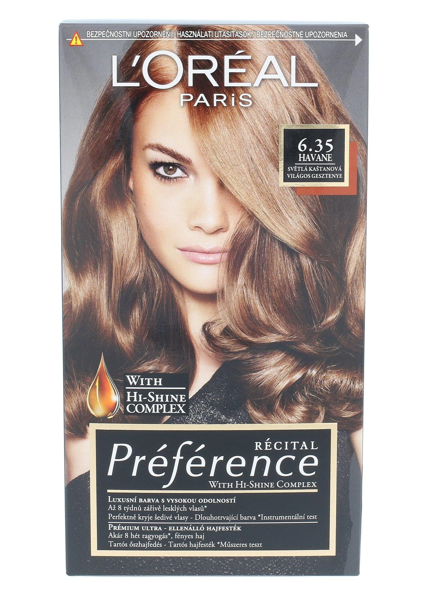 L'Oréal Paris Préférence plaukų dažai 6.35 Havane