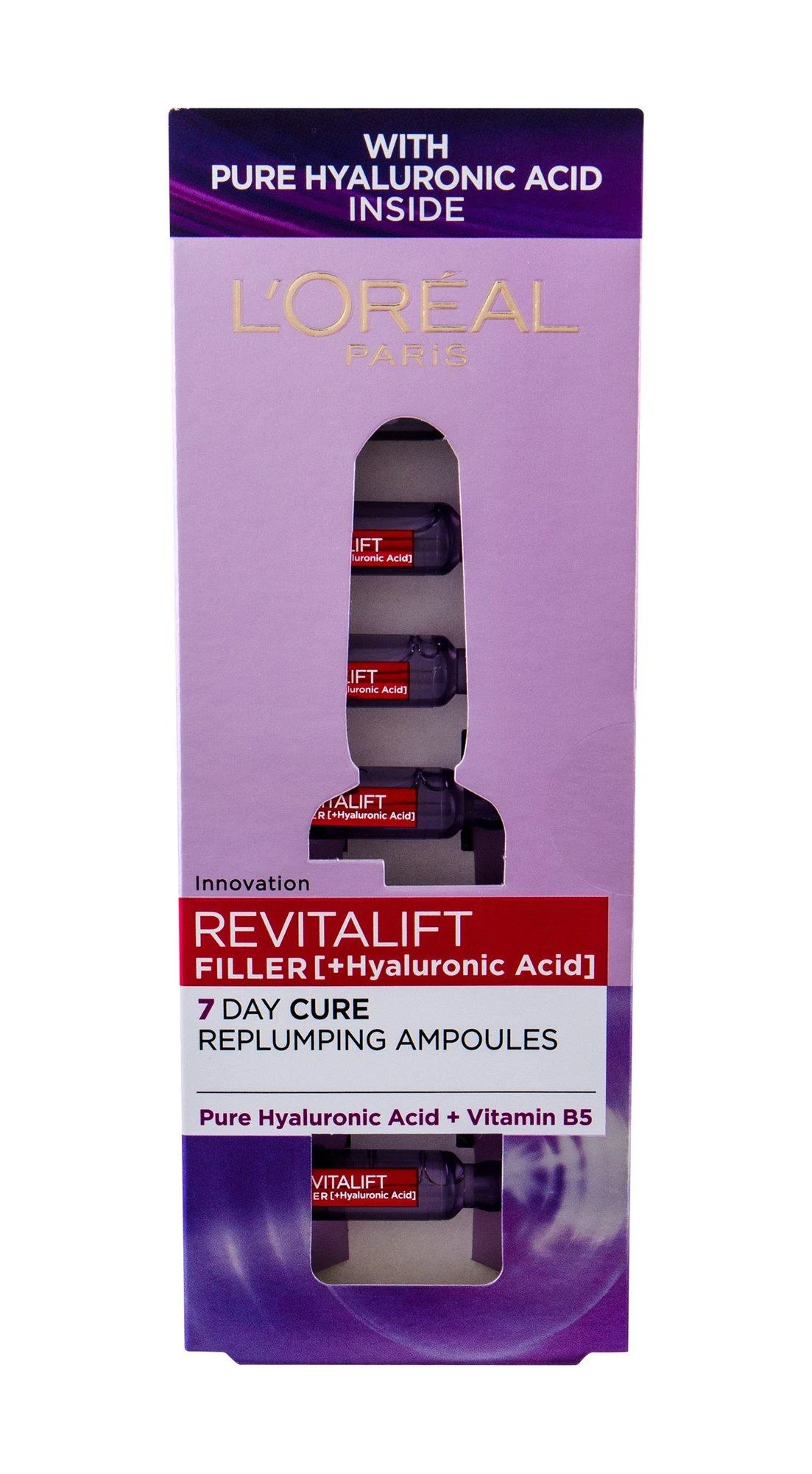 L'Oréal Paris Revitalift Filler HA 7 Day Cure abu motininiai serumai, 9,1 ml