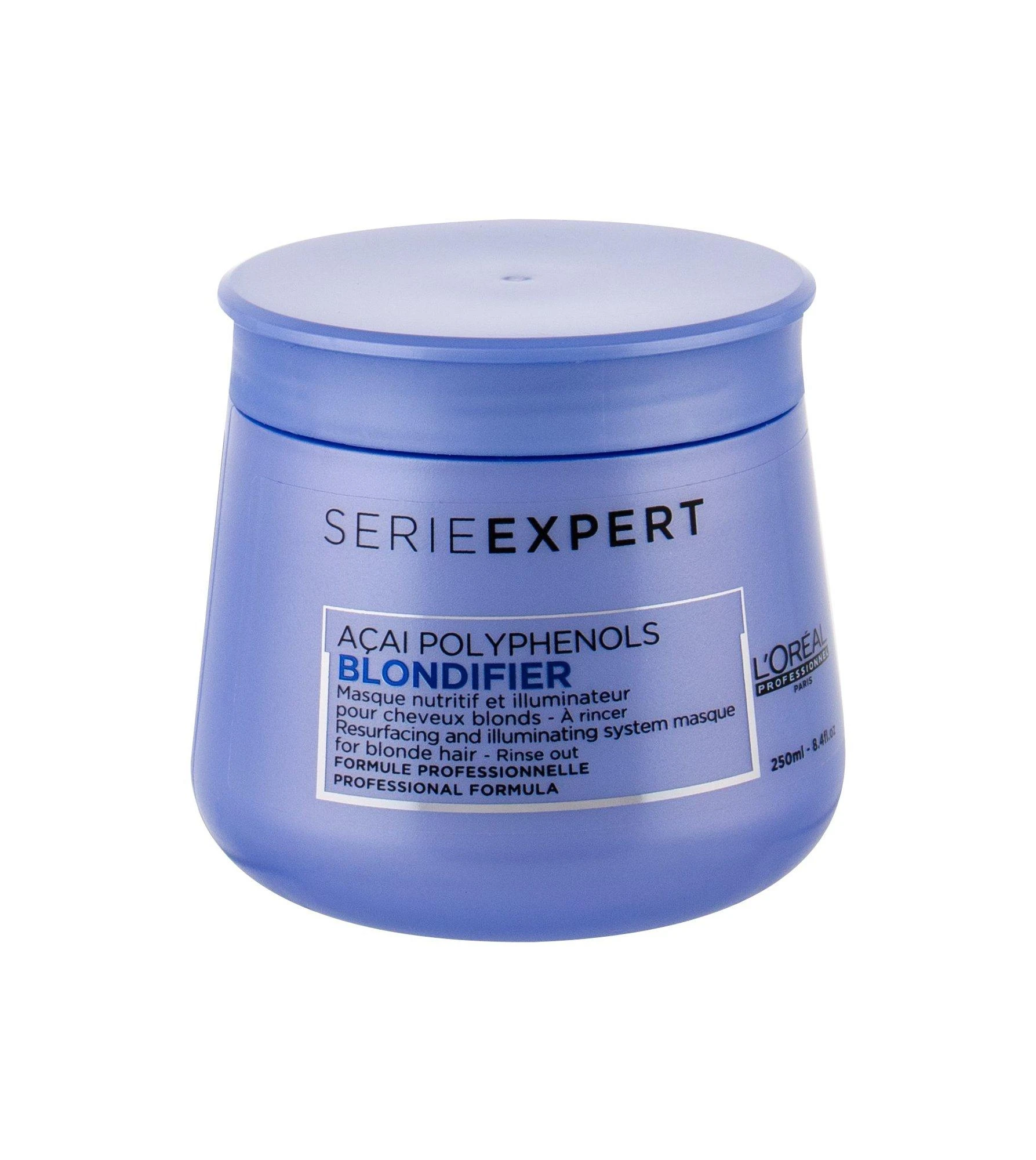 L'Oreal Professionnel Serie Expert Blondifier Acai Polyphenols plaukų kaukė, atkurianti ir skaistinanti odą, 250 ml