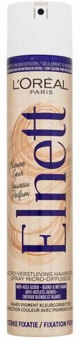 L'Oréal Paris Elnett Micro-Diffusion Hairspray Anti-Brassiness Plaukų lakas