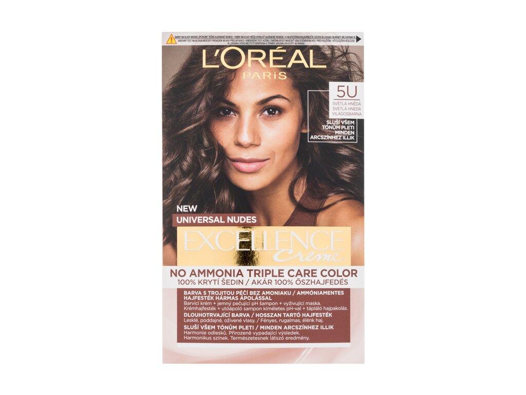 L Or al Paris Excellence Kremas Triple Protection Hair Color Moterims l-or-al-paris-excellence-kremas-triple-protection-hair-color-moterims