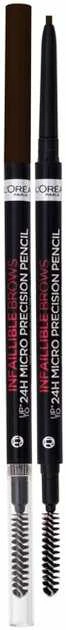 L'Oréal Paris Infaillible Brows 24H Micro Precision Pieštukas 3.0 Brunette 1,2 g