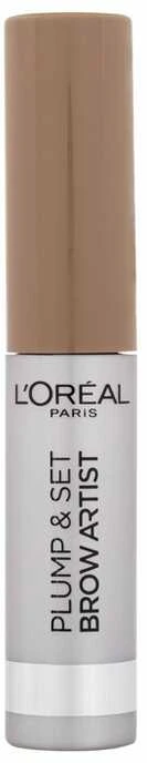 L'Oréal Paris Brow Artist Plump & Set Eyebrow Blakstienų tušas moterims, 4,9 ml