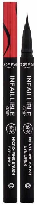 L'Oréal Paris Infaillible Grip 36H Micro-Fine Eye Liner Eye Line moterims, 0,4 g