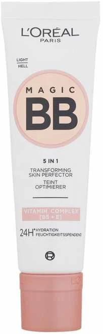 L'Oréal Paris Magic BB 5in1 Transforming Skin Perfector BB Kreminis moterims, 30 ml