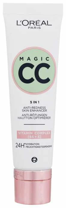 L'Oréal Paris makiažo dizaineris LMU WULT CCCr.Nu GBAll 1 AntiRednessGre CC kremas