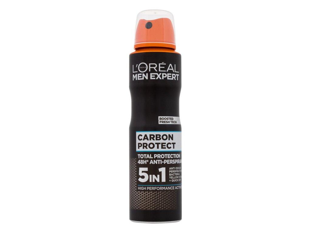 L'Oreal MEN EXPERT DEO CARBON purškiamas dezodorantas 150 ml 150MLT