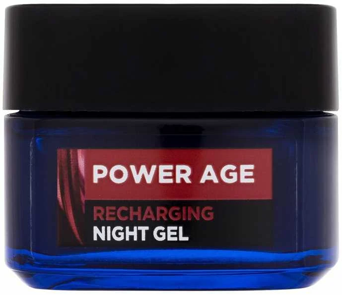 L'Oréal Paris Men Expert Power Age įkraunantis naktinis gelis veido gelis