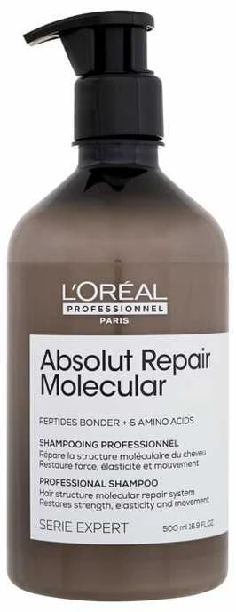 Šampūnas labai pažeistiems plaukams L'oreal Professionnel Absolut Repair Molecular Šampūnas 500ml