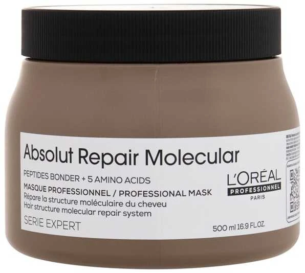 Kaukė labai pažeistiems plaukams L'oreal Professionnel Absolut Repair Molecular Mask 500ml