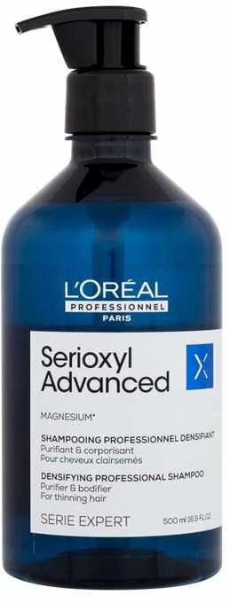 L'Oréal Professionnel Serioxyl Advanced šampūnas ploniems plaukams (kūno priežiūros šampūnas), 500 ml