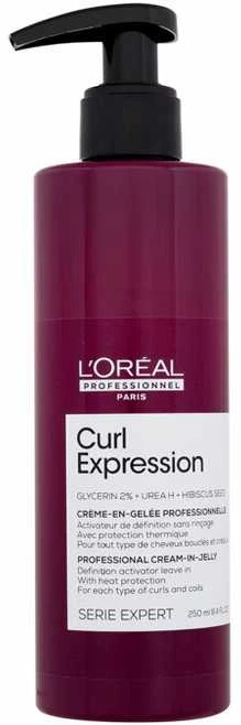 Apsauginis kremas nuo karščio L'oreal Professionnel Curl Expression Kreminis-In-Jelly​ Definition Activator 250ml