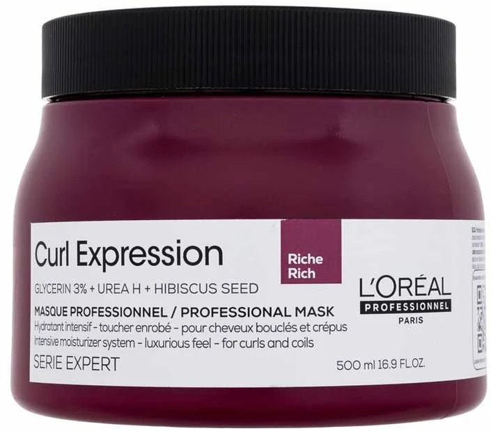L'Oréal Professionnel Curl Expression kaukė garbanotiems plaukams, 500 ml