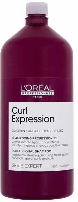 Plaukų šampūnas L'oreal Professionnel Curl Expression Intense Moisturizing Cleansing Kreminis Šampūnas 1500ml