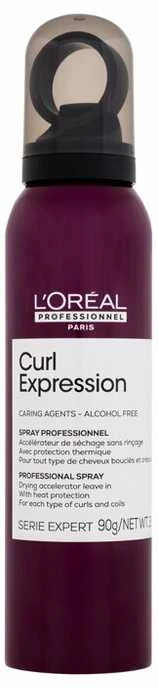 Plaukų purškiklis garbanomas L'oreal Professionnel Curl Expression Drying Accelerator nenuplaunamas 150 ml