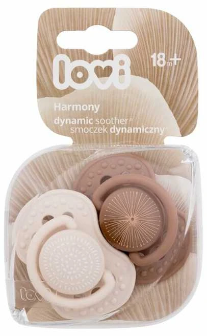 LOVI dinaminis silikoninis čiulptukas HARMONY GIRL, 18 mėn.+, 2 vnt., 22/908girl