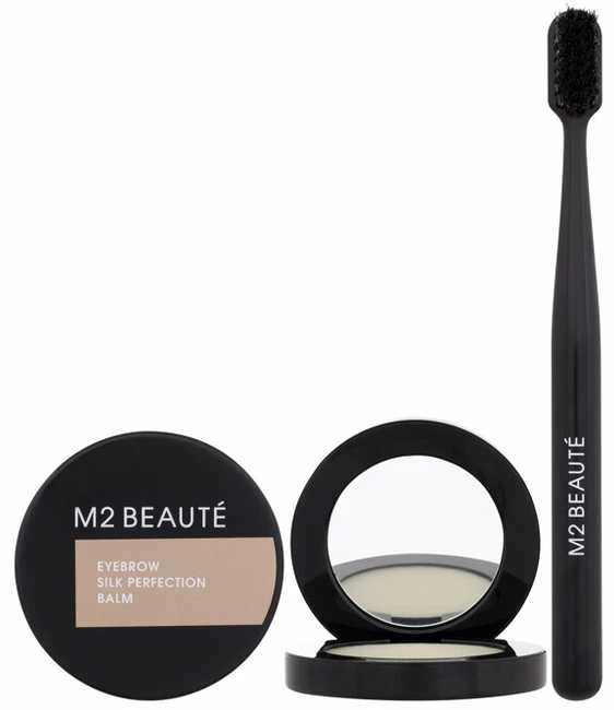 M2 Beauté Eyebrow Silk Perfection Balm antakių gelis ir antakių pomada