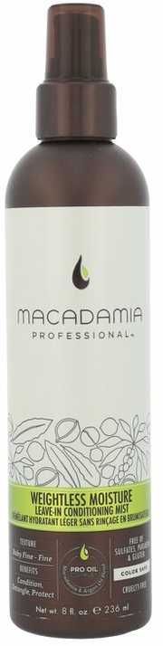 Drėkinamoji, nenuplaunama, kondicionuojanti dulksna plaukams, Macadamia Weightless Repair Leave – In Conditioning Mist, 236 ml