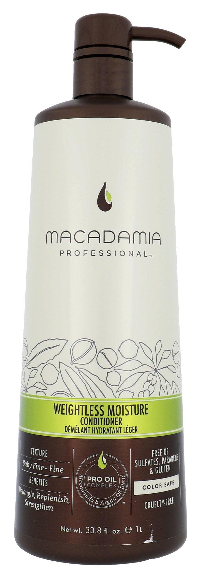 Macadamia Weightless Repair Conditioner neapsunkinantis plaukų drėkinamasis kondicionierius, 1000 ml