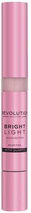 odai švytėjimo suteikianti priemonė Revolution Make Up Bright Light Highlighter Beam Rožinė 3ml