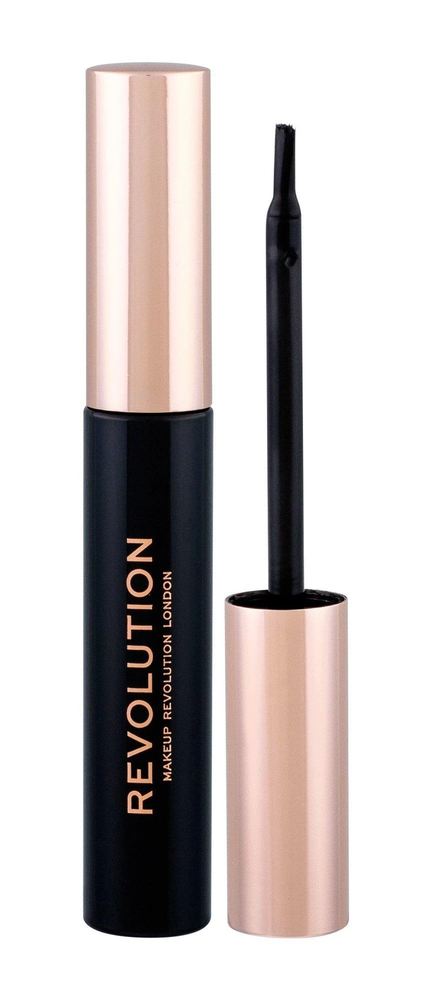 „Makeup Revolution Brow Tint“ antakių gelis, pilkšvai pilkas, 6 ml