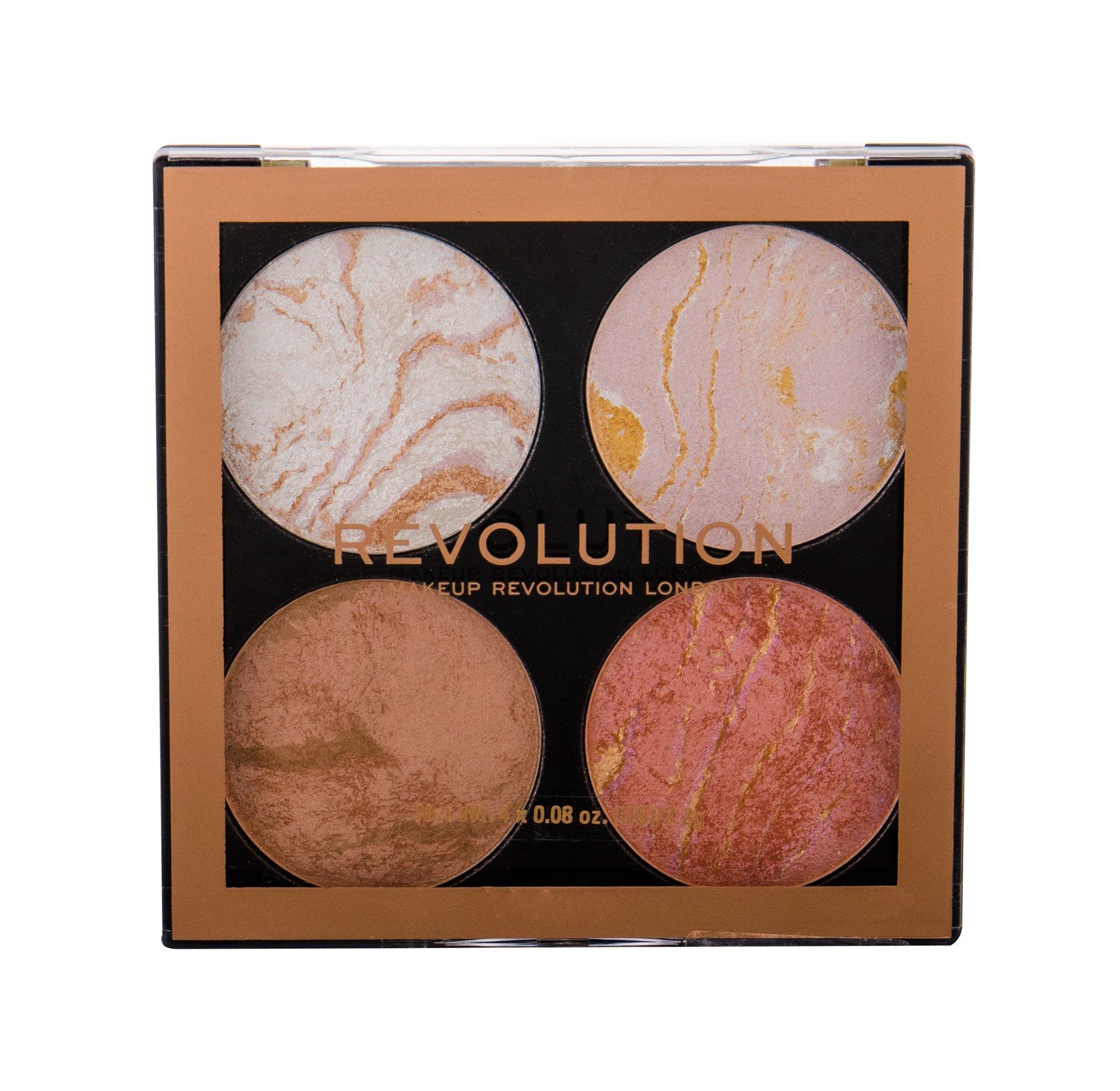 Makeup Revolution London Cheek Kit Brightener moterims, 8,8 g