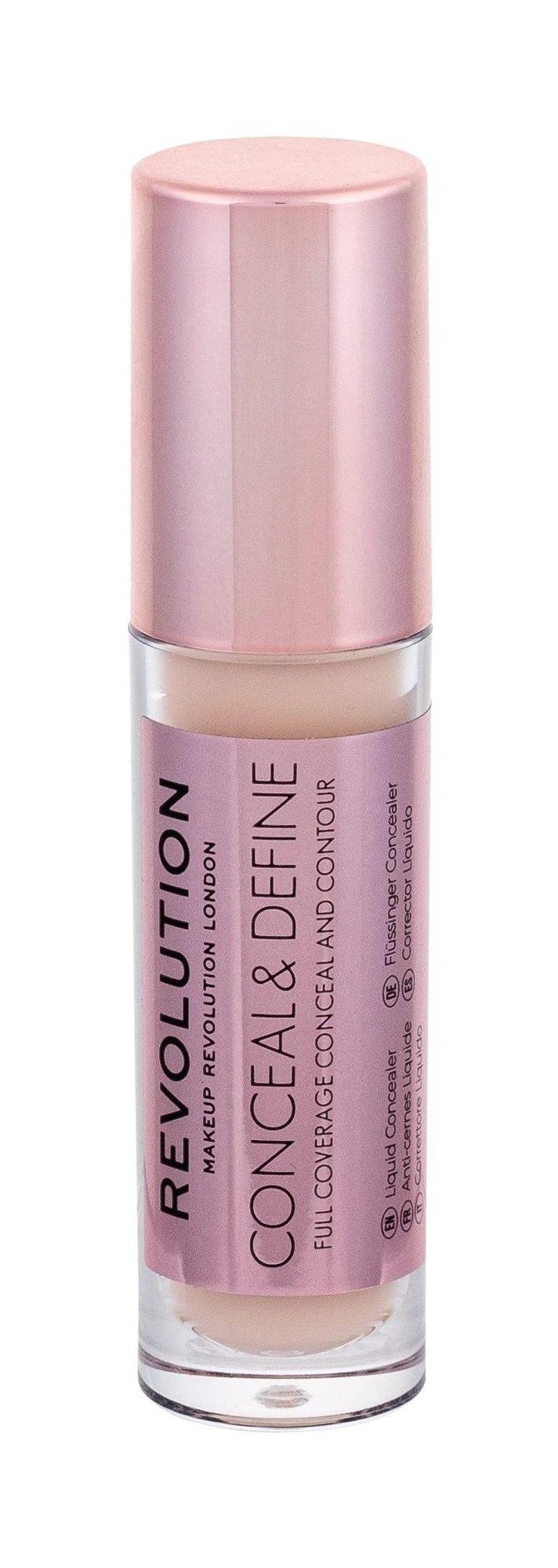 Makeup Revolution Conceal & Define Kreminis Maskuoklis C3, 4 g