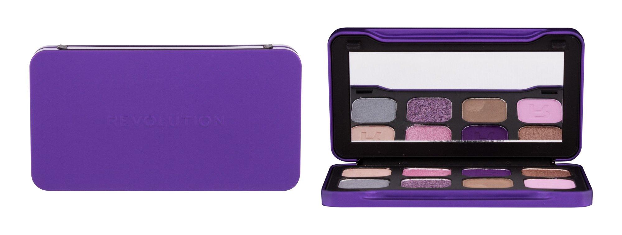 Makeup Revolution Makeup Revolution Ilgaamžė nepriekaištinga Dinamiška šešėlių paklodė mesterizuotiems akių vokams (8) - mini 1vnt.