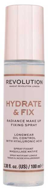 Makeup revolution Revolution Make Up Hydrate y Fix Radiance makiažo fiksavimo purškiklis 100ml