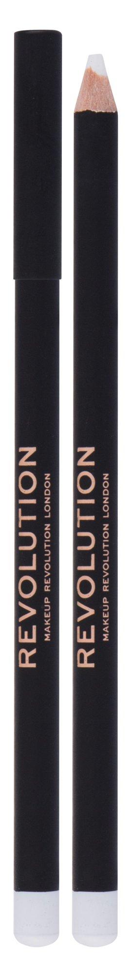 Revolution Make Up Kohl Baltas akių pieštukas 1,30g