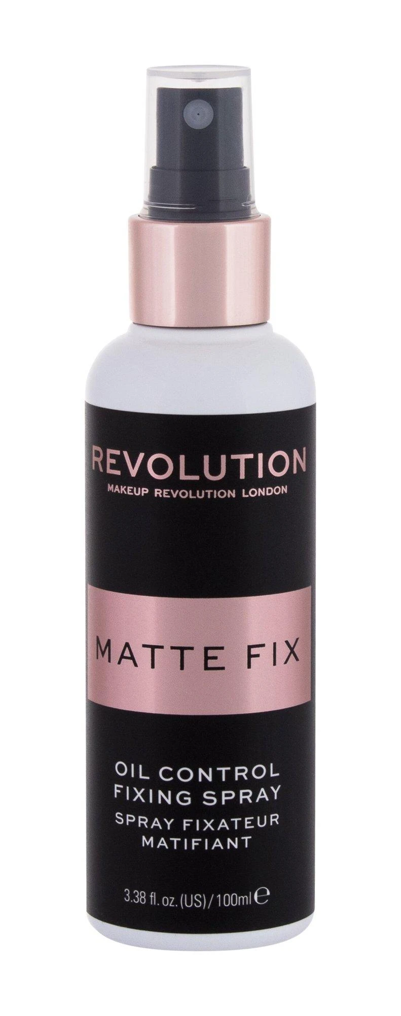 Makeup revolution Revolution Make Up Matte Fix Oil Control fiksuojamasis purškiklis 100ml