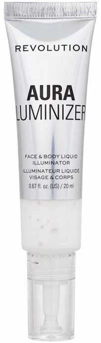 „Makeup Revolution Mood Switch Aura Illuminating“ skystas šviestuvas veidui „Trippin Rožinė“, 20 ml