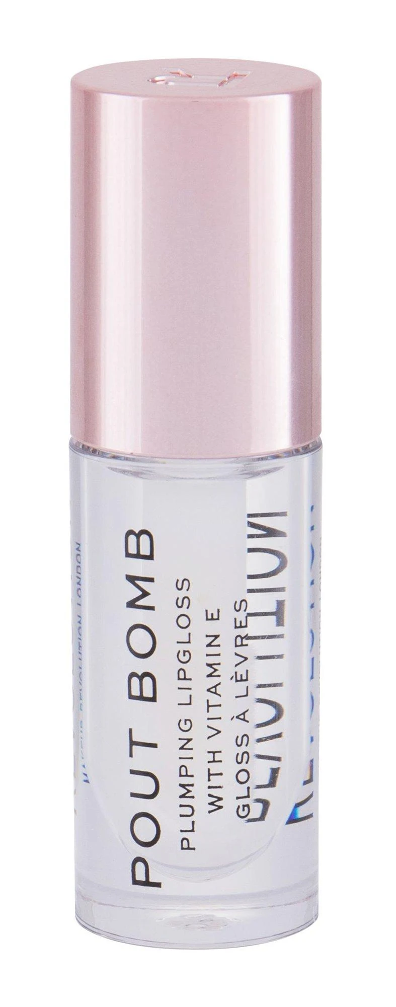 Makeup Revolution Pout Bomb lūpų blizgis, 4,6 ml, spalva - Glaze