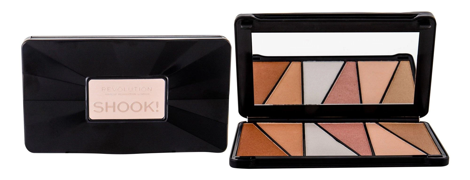 Spindesį suteikiančių priemonių paletė Makeup Revolution London Shook! 42 g