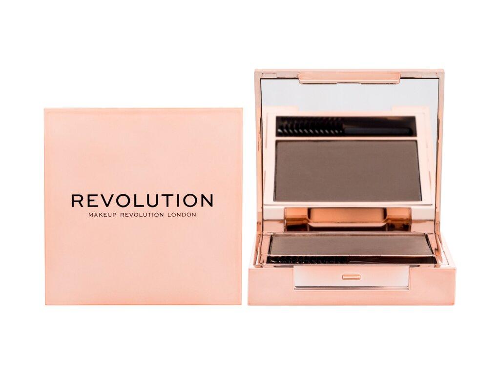 Makeup Revolution London Soap Styler+ Eyebrow Gel and Eyebrow Pomade moterims, 5 g