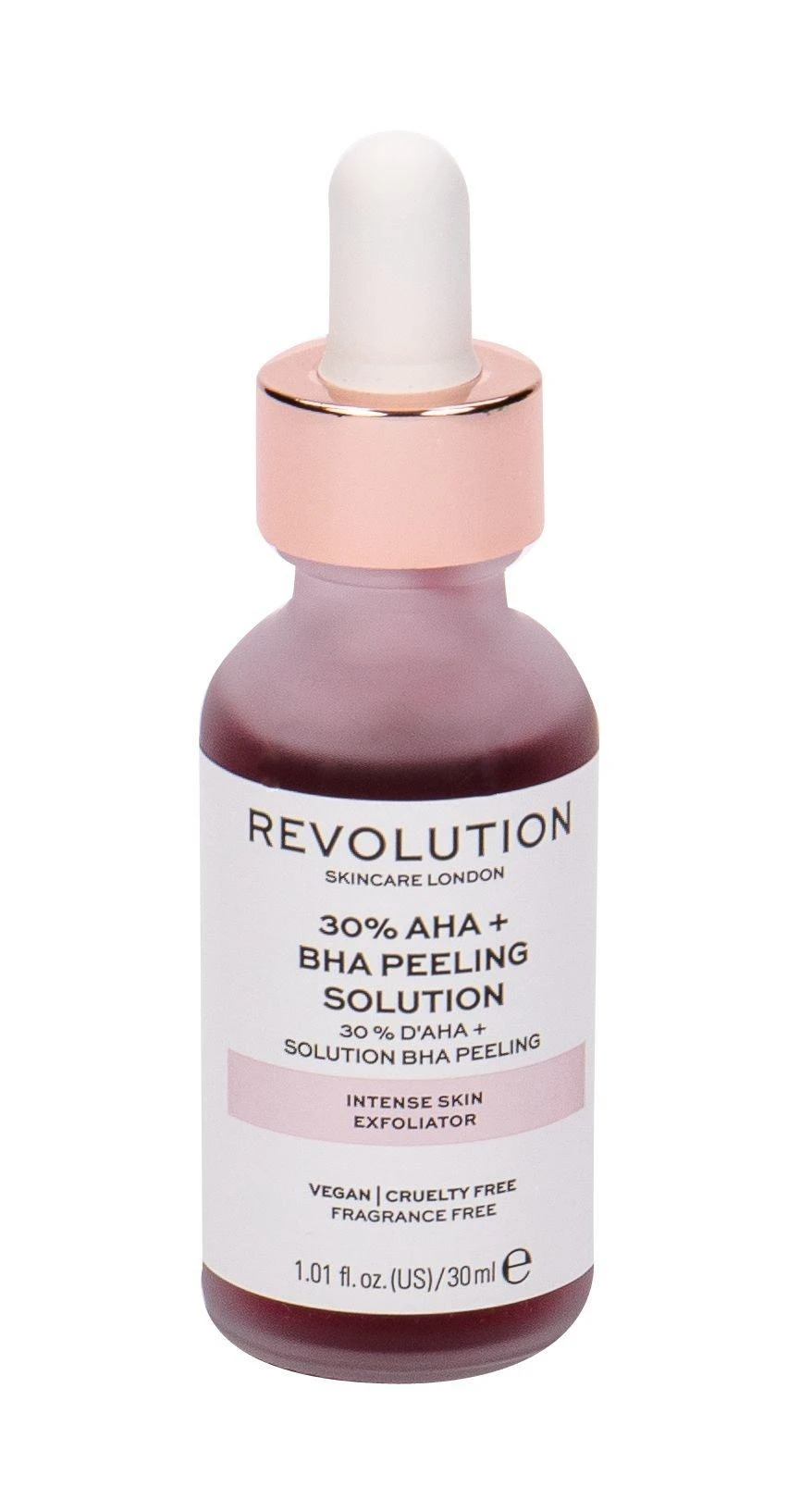 Revolution Skincare Skincare 30% AHA + BHA šveitimo tirpalas Pilingas moterims, 30 ml