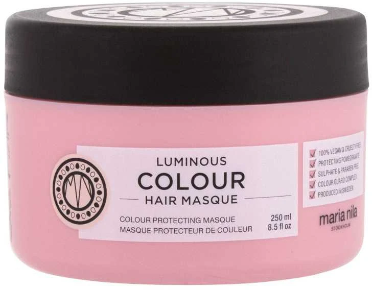 Maria Nila Luminous Colour Masque spindesio suteikianti kaukė dažytiems plaukams, 250 ml
